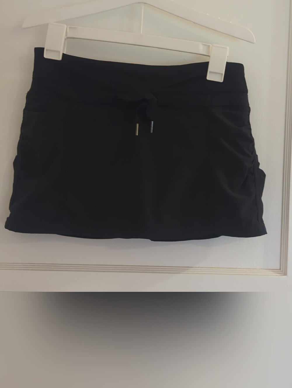 lululemon athletica Black Active Skort with Drawstring